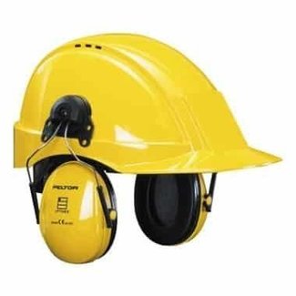 3M 3M Peltor Optime I H510P3E earmuffs with helmet attachment yellow