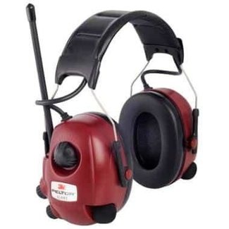 3M Peltor DAB+ UKW-Radio-Ohrenschützer mit Helmbefestigung schwarz -  Gloves4work