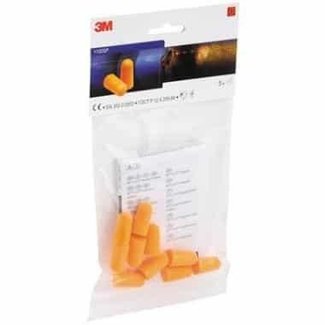 3M 3M 1100 ear plug in Small Pack orange