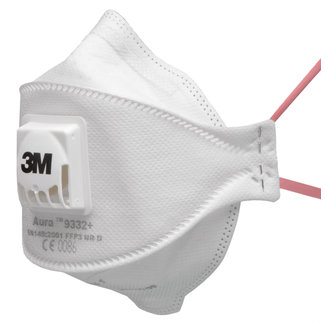 3M 3M Aura 9332+ dust mask FFP3 NR D with exhalation valve