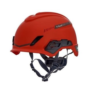 MSA MSA V-Gard H1 Bivent safety helmet red