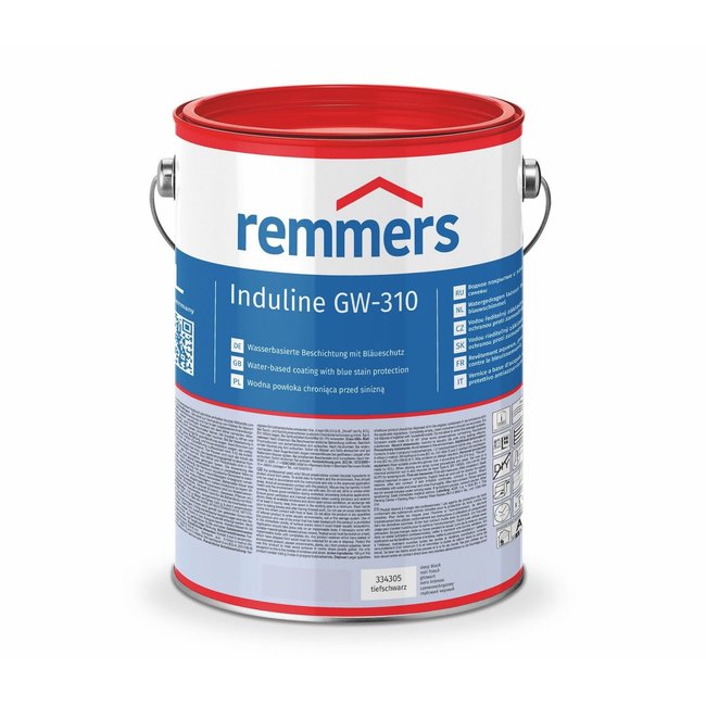 Remmers beits GW-310, diepzwart (RAL 9005) 2,5 liter