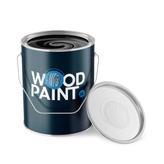 Woodpaint Woodpaint Top Black, diepzwart (RAL 9005) 0,75 liter