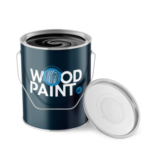 Woodpaint Woodpaint Top Black, diepzwart (RAL 9005) 2,5 liter