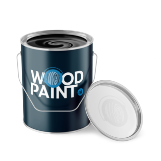 Woodpaint Woodpaint Top Black, diepzwart (RAL 9005) 20 liter