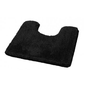 HGMD Toiletmat antislip - Zwart - 50x50 cm