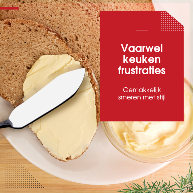 HGMD Botermesjes - 8 stuks - 14,5cm - Botermes - Smeermessen - Tapas Mesjes - RVS