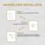 HGMD WC Rolhouder zelfklevend - Zwart - Toiletrolhouder zwart - Toiletrolhouder zonder boren