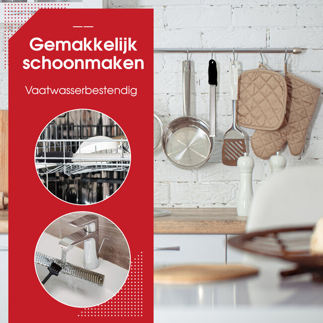 HGMD Handrasp lang - Rasp - Citroenrasp - Kaasrasp - Gemberrasp - Knoflookrasp - Smalle lange rasp - RVS rasp - inclusief borstel