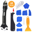 Kit Schraper set – 18 delig - Kitspatel – Kit Tool – Siliconen Verwijderaar – Kitstrijker – Kitverwijderaar Afstrijkrubber