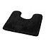 HGMD Toiletmat antislip - Zwart - 50x50 cm - Wc mat - Douchemat – Badmat Badkamer – Vloermat – Badmat set wc mat – Badmat set antislip -