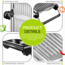 HGMD Mandoline - Groentesnijder - Slicer Dicer - Keukensnijder - Multifunctioneel - RVS