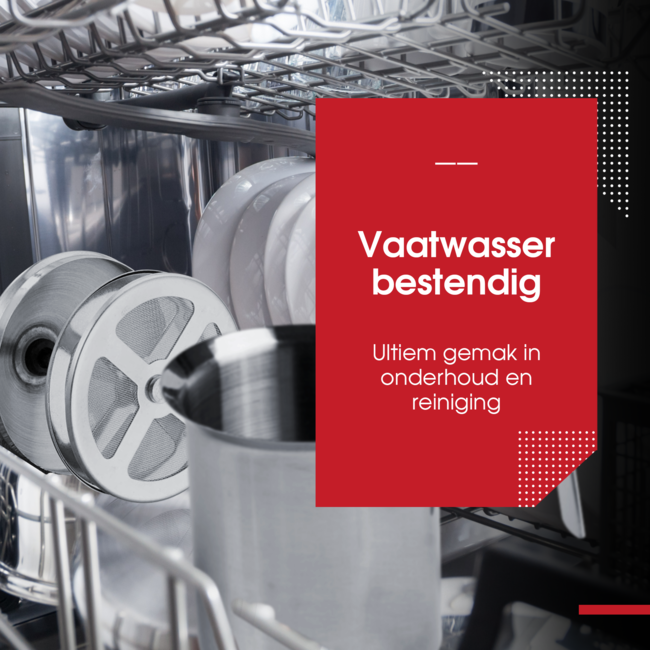 HGMD Melkopschuimer Handmatig - 400ml - RVS - Melkklopper - Melkkan - Barista - Vaatwasserbestendig