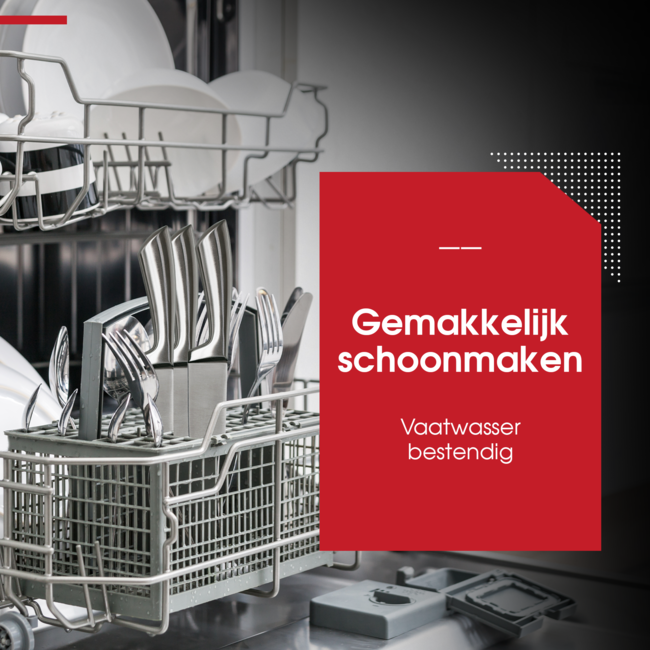 HGMD Professioneel Koksmes - 20 cm lemmet - Vaatwasser bestendig - Geschikt voor links- en rechtshandig