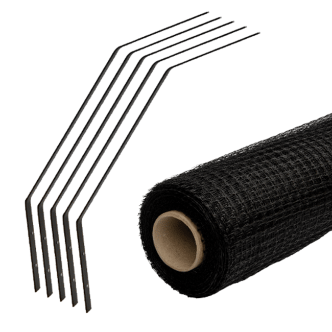 HGMD Kattengaas 1 x 10 meter inclusief ophang beugels
