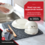 HGMD Gootsteenmat Grijs - 32 x 28,5 cm - Gootsteen Beschermer - Anti Kras - Keuken Accessoires - Siliconen
