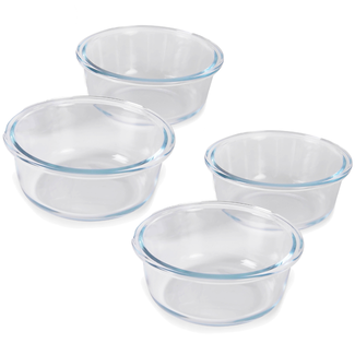 HGMD Ovenschalen set 4 Stuks - 370ML - 1 persoons