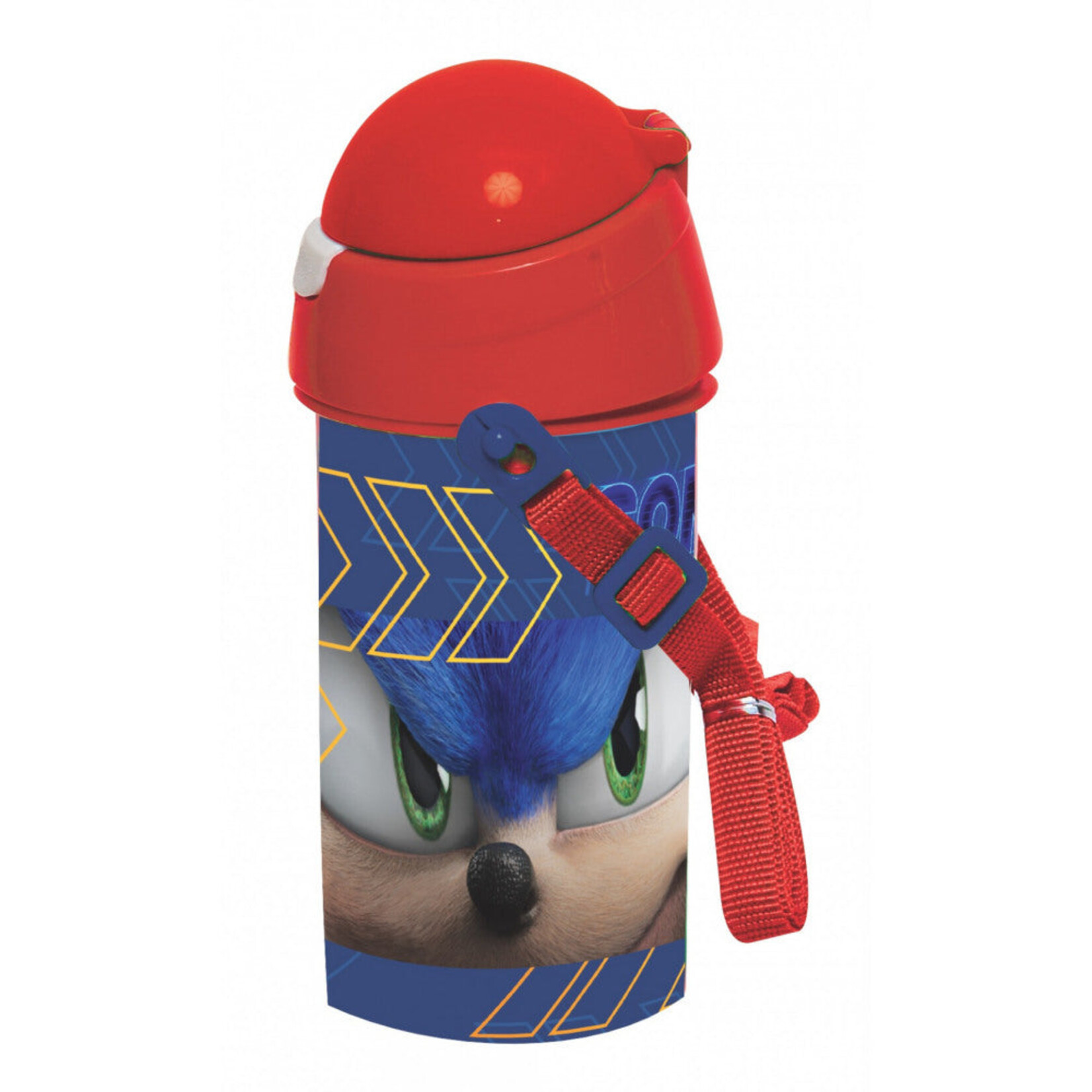 Sonic the Hedgehog Sonic Trinkflasche 500 ml Kunststoff Flasche Sportflasche