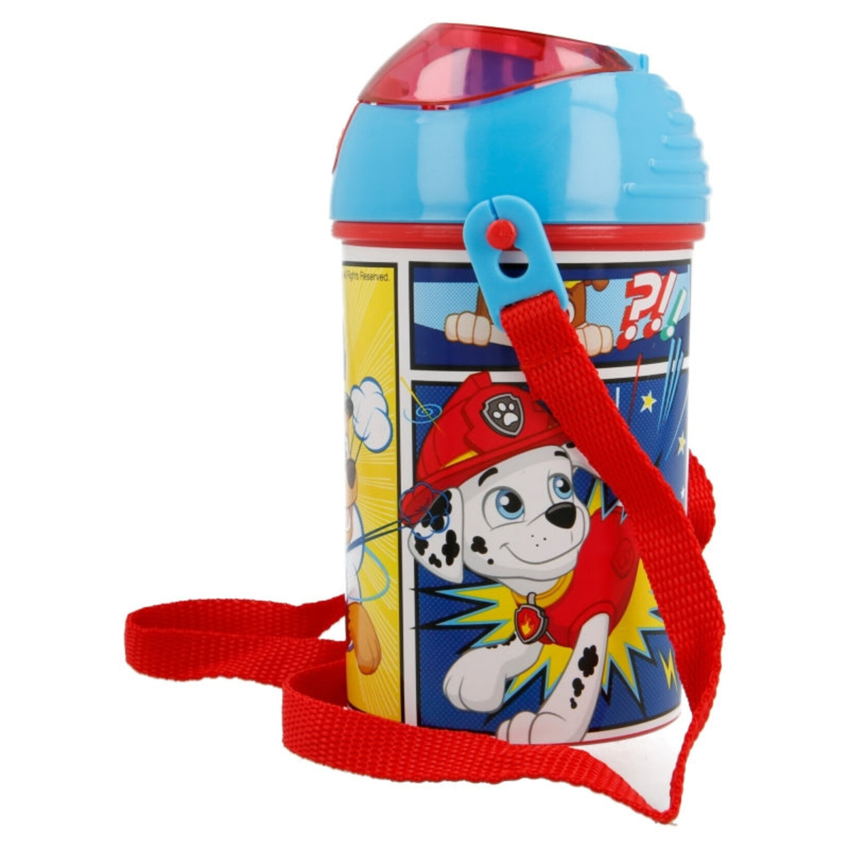 Paw Patrol Paw Patrol Pop-Up Plastik Flasche 450 ml Helfer auf vier Pfoten