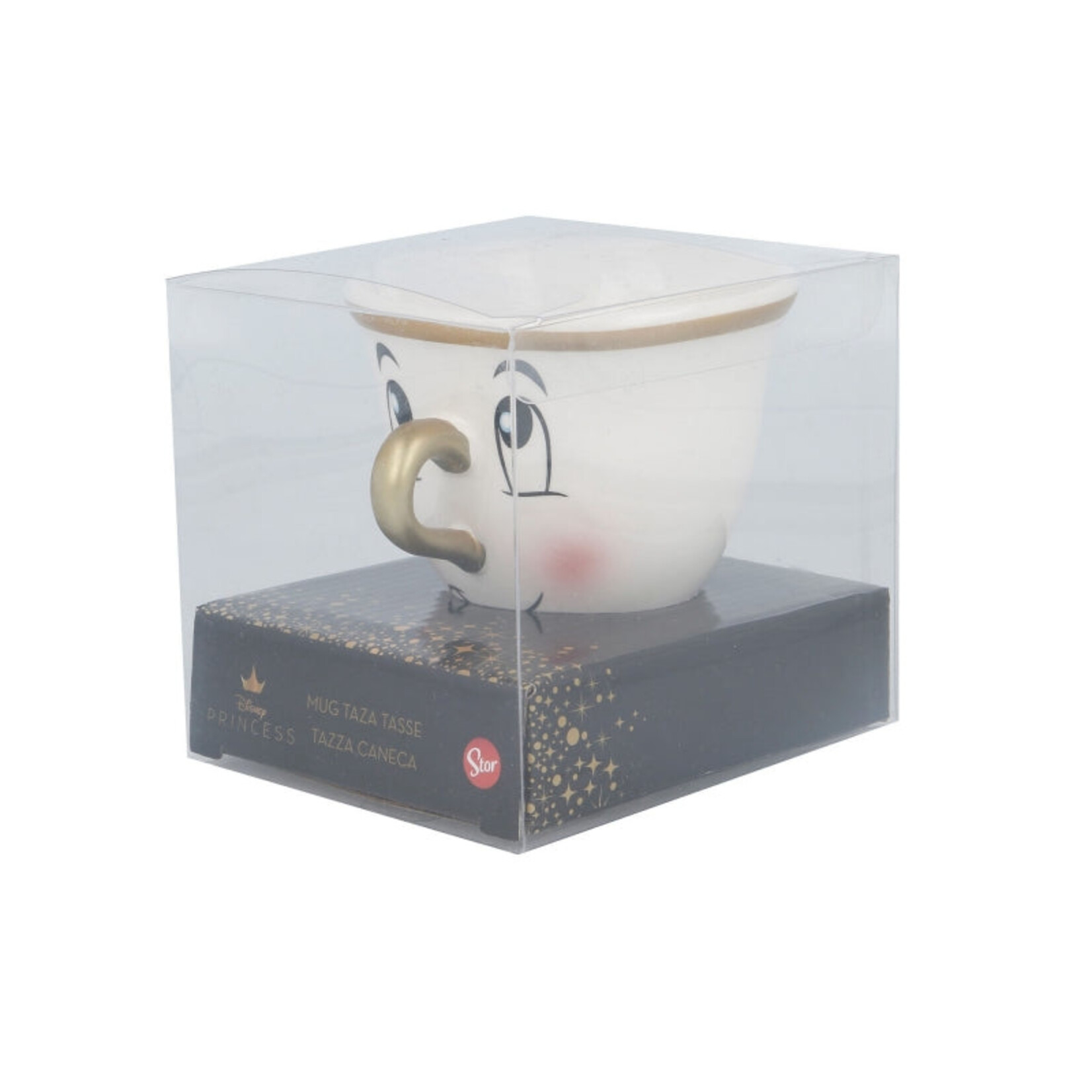 Die Schöne und das Biest Tassilo Designer 3D Tasse im Geschenkkarton