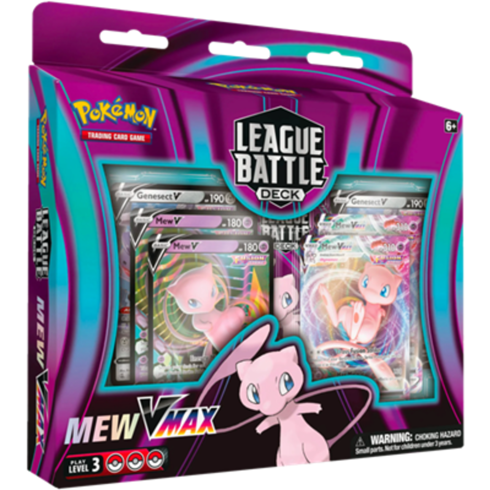 Pokemon PKM - LEAGUE BATTLE DECK - MEW VMAX DECK - EN