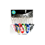 ASSORTED FOOTBALL BOOT KEYCHAIN