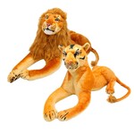 LION AND LIONNESS 60 CM