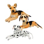 LYING DOG ASSORTED 60 CM