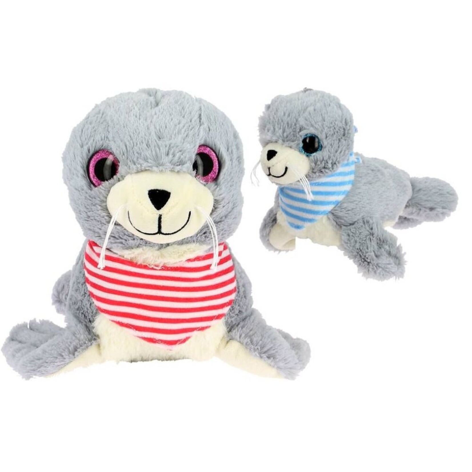 SEAL WITH SCARF 22CM