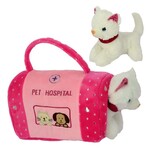 PET HOSPITAL CAT WHITE 20X15