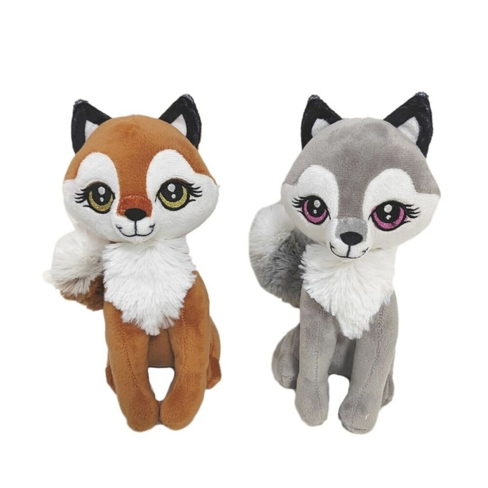 Standing Fox 40cm 2 Mod. Assort.