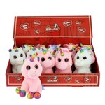 DISPLAY 15 UNICORNS 16CM CRYSTAL EYES 2COL