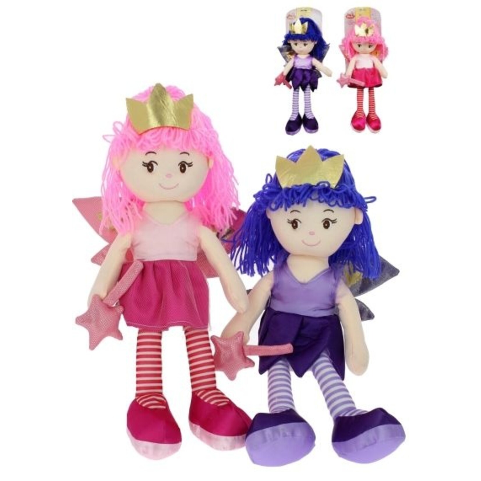 DOLL ADA TWO COLORS 45CM