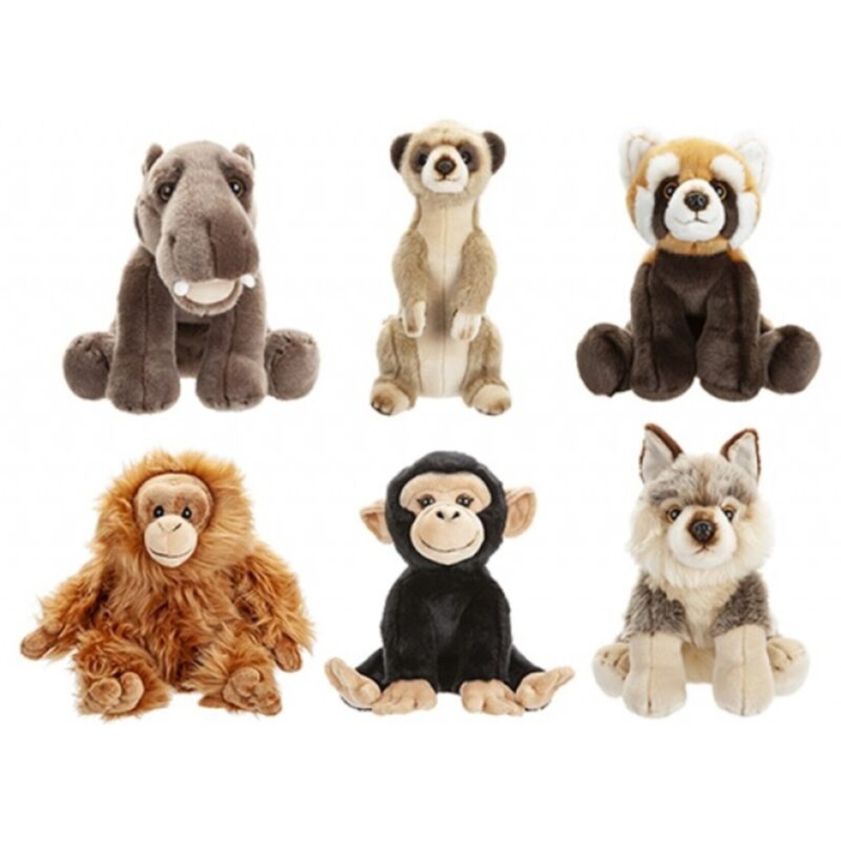 zoo animals premium 6 models 30cm