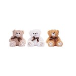 Thomas Bear with ribbon 20CM 3 Colors Assorted.