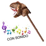 DINOSAURIO PALO MARRON