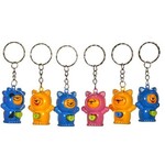 ROTATING HEAD KEYCHAIN 6 COLORS