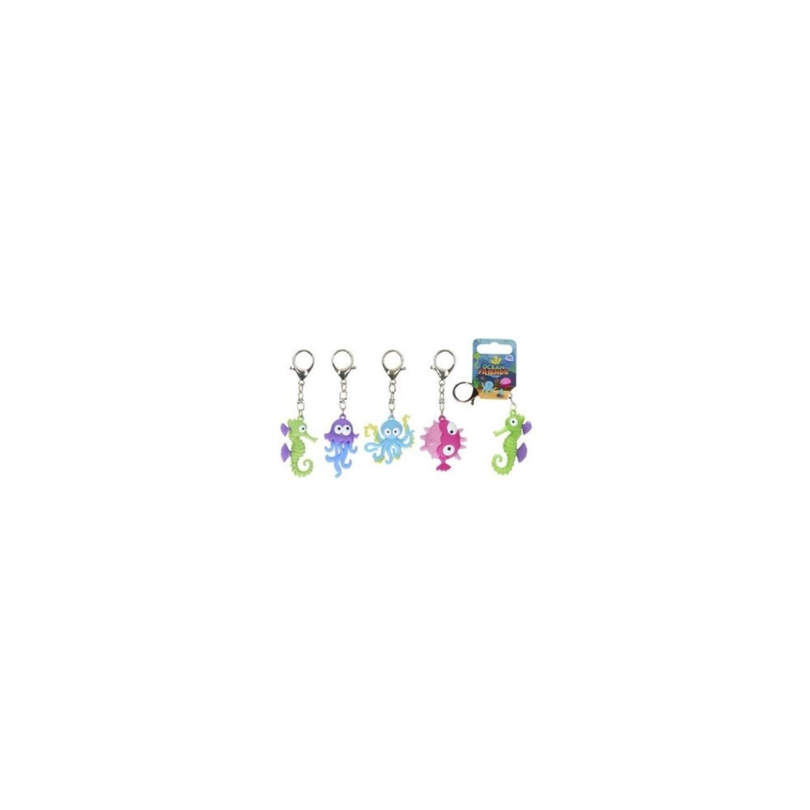 Keychain marine animals 4 mod asst