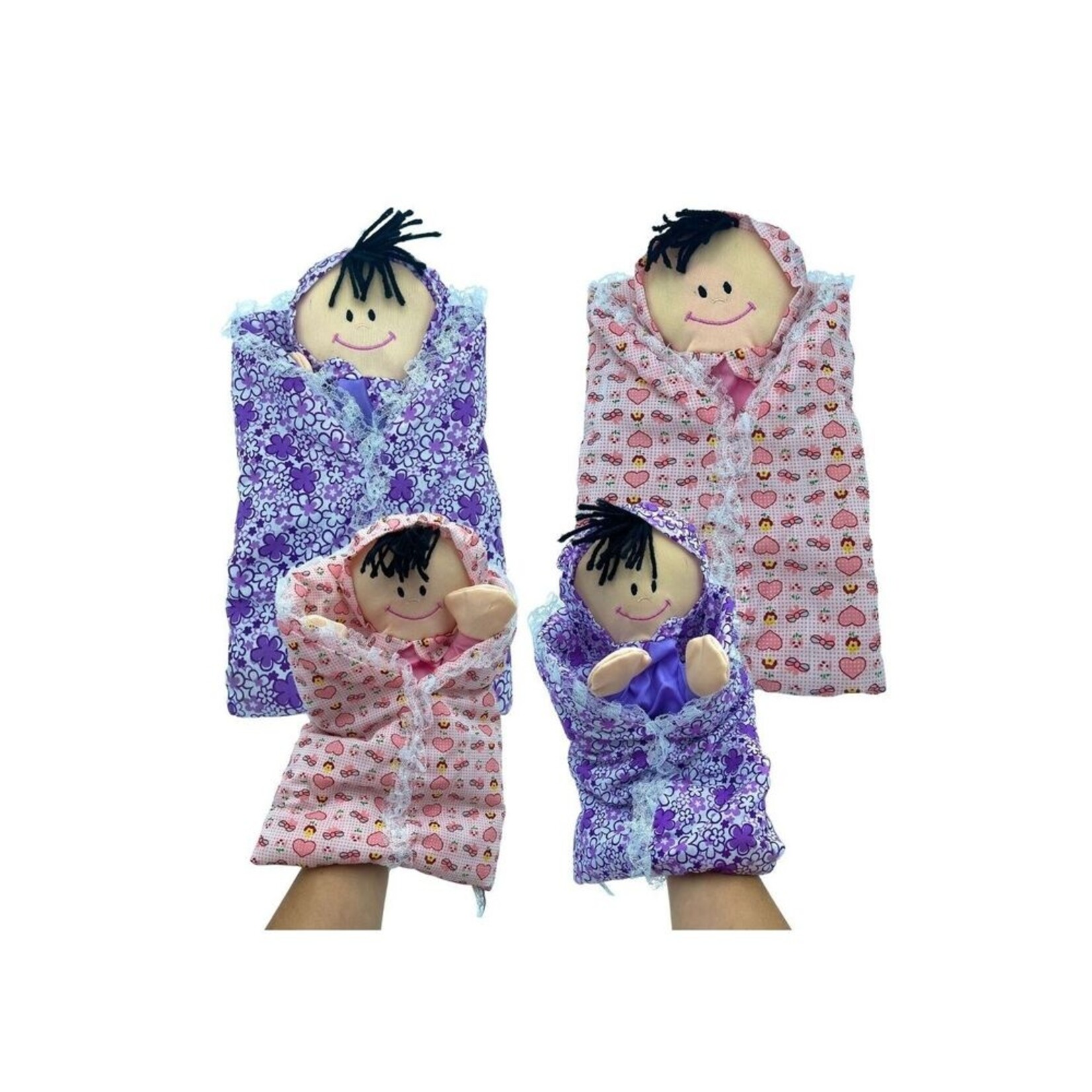 Puppet Rag Doll 2 Colours 28cm