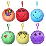 BAG CLIP 10CM SMILEY WORLD RAINBOW 6MD