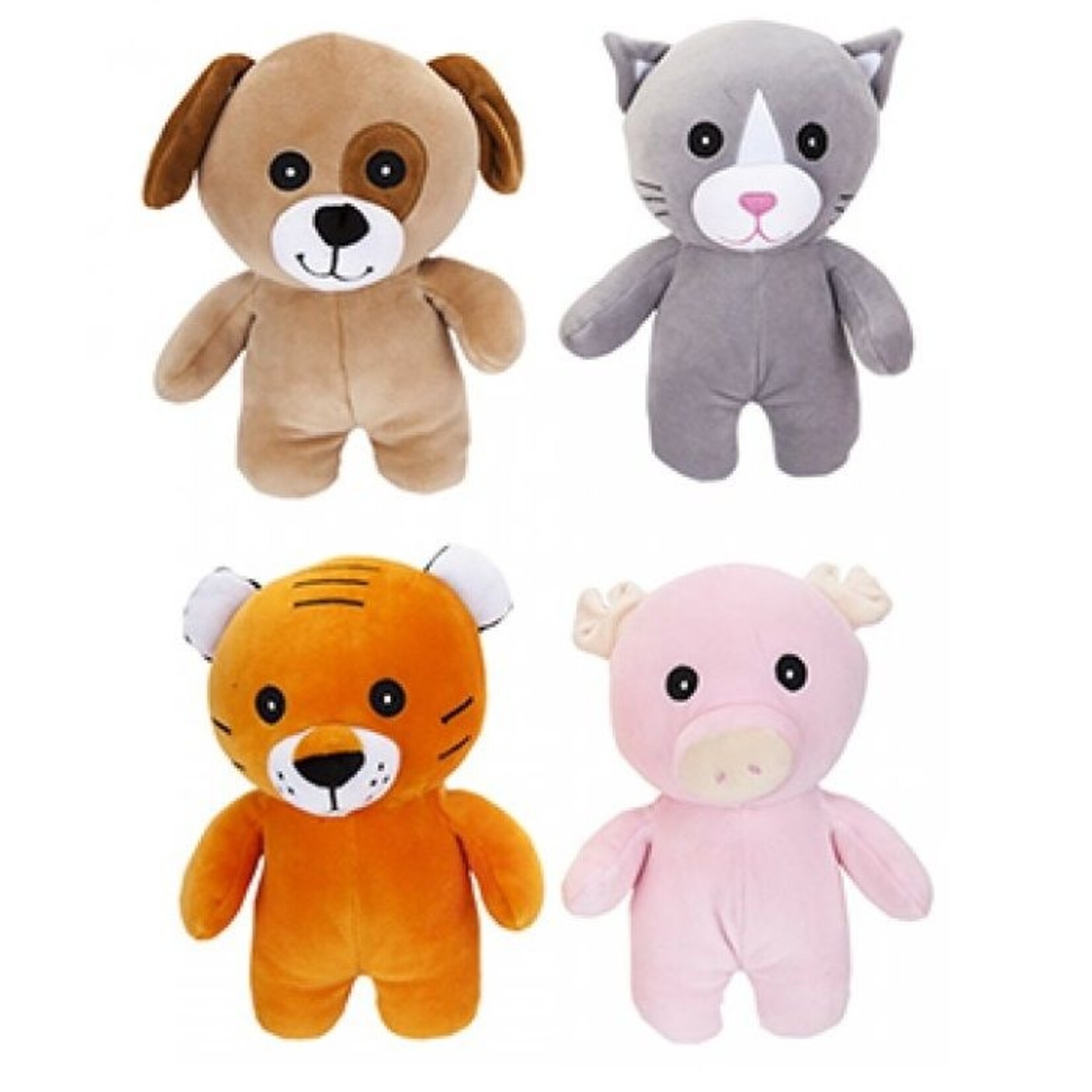 ULTRA-SOFT ANIMALS 4MOD 24CM
