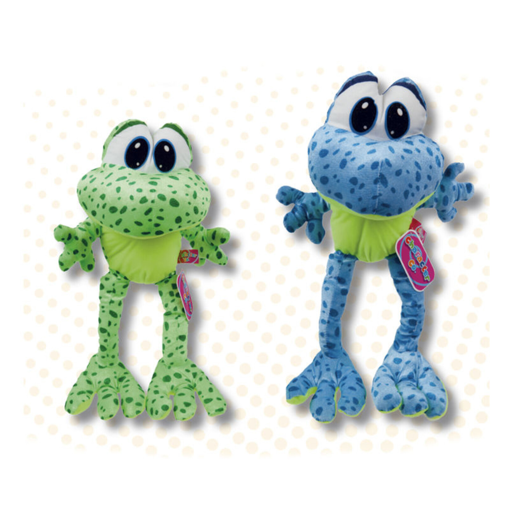POLKA DOTS FROG 80 CM (ASSORTED)