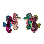 Seahorse sequin 30cm 4  assorted models