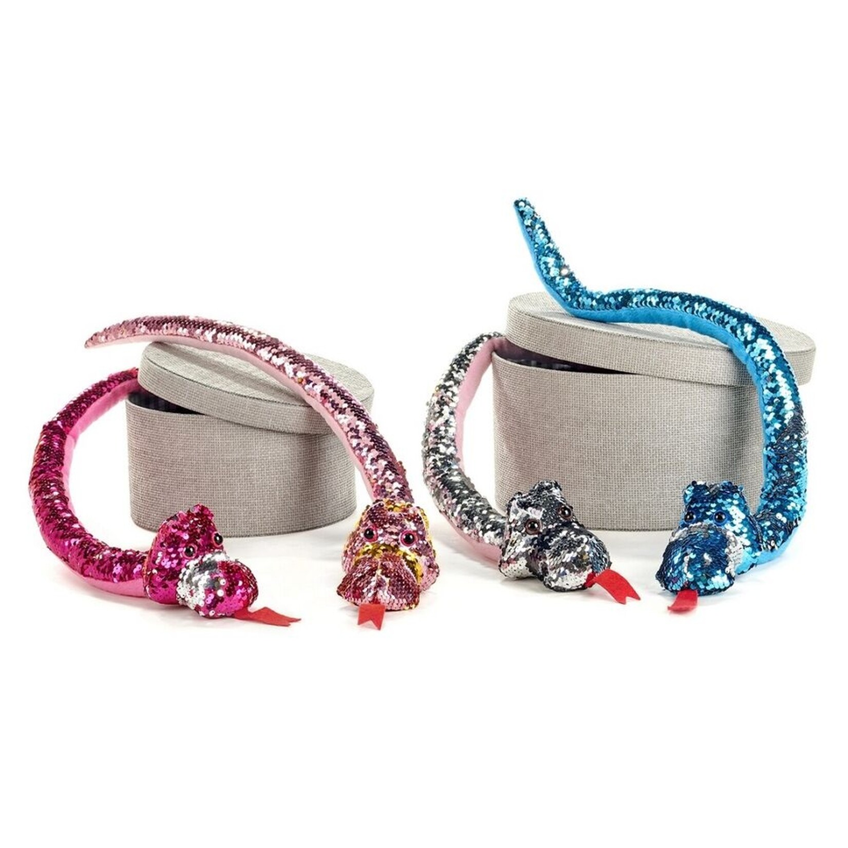SEQUIN SNAKE 4 COL. 68CM