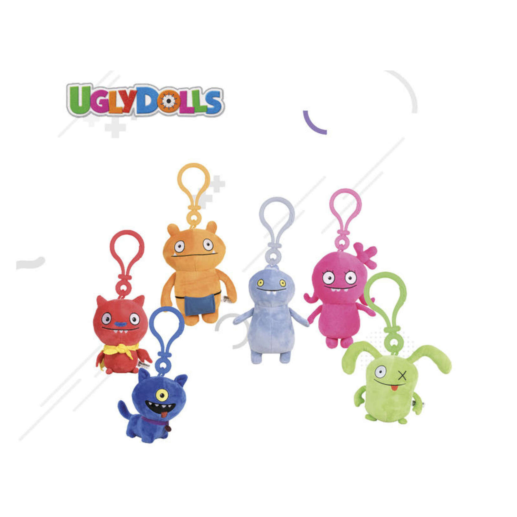 Ugly dolls bagclip  6 Asst