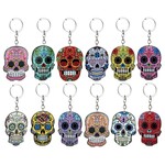 MEXICAN SKULL KEYCHAIN ​​12 MODELS