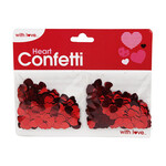 CONFETTI HEART METALLIC