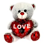 GRAY BEAR LOVE 20CM