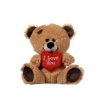 VALENTINE BEAR HEART 43CM