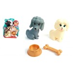 Puppies in blister to play 9cm